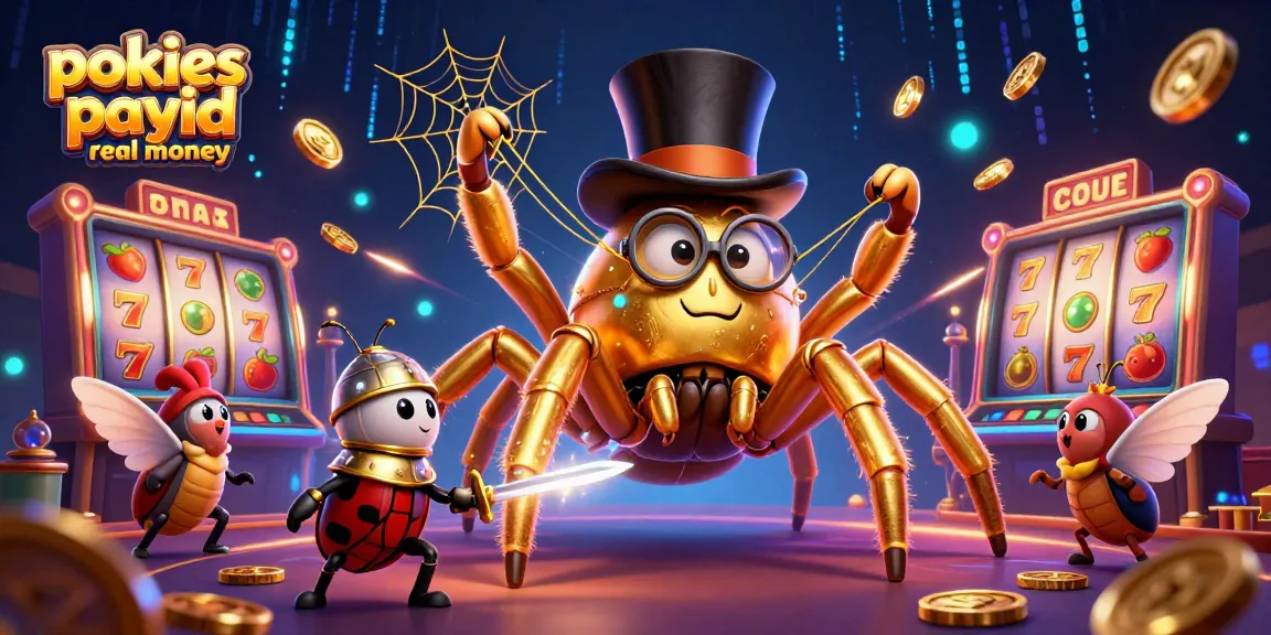 Play pokies payid real money with engaging slot reels and vibrant casino elements.