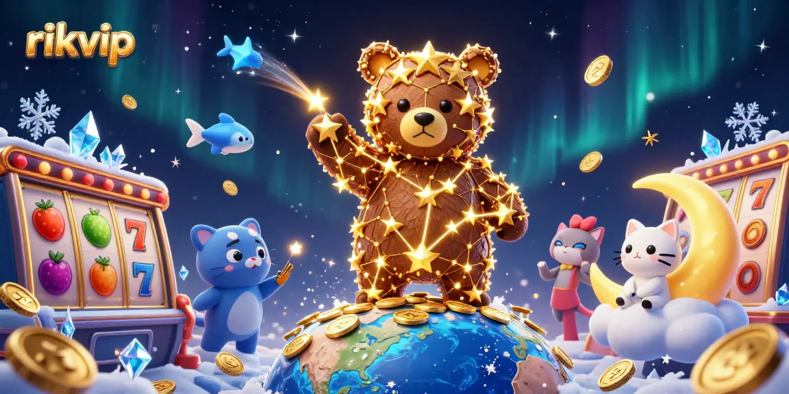 Engaging players in rikvip through vibrant slots and colorful casino elements.