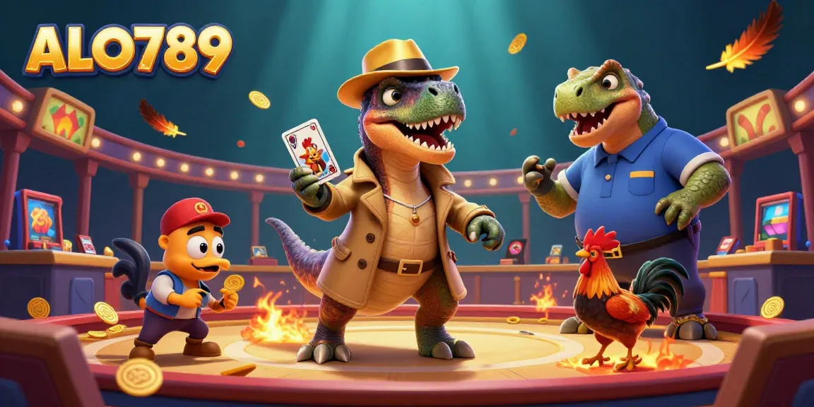 Experience thrilling cockfights at ALO789 with high-stakes action and vibrant visuals.