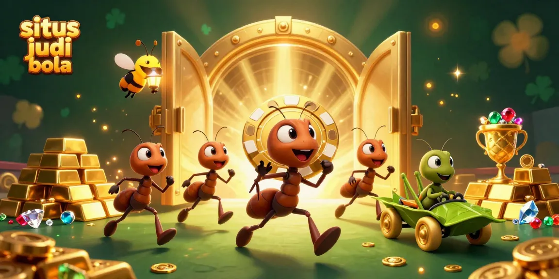 Engage in thrilling adventures at situs judi bola with teams of clever ants discovering hidden treasures.