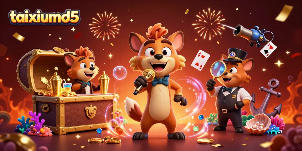 Experience a vibrant casino atmosphere with taixiumd5 hyenas and playful gaming elements.