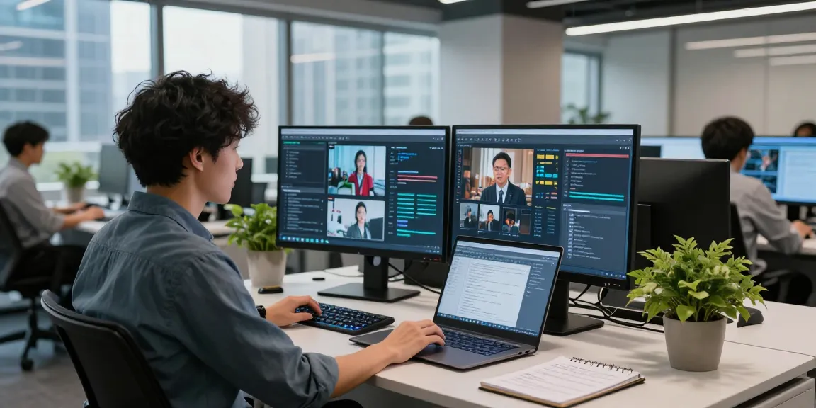 Detect AI image data in a modern monitoring room with analysts reviewing image content for moderation