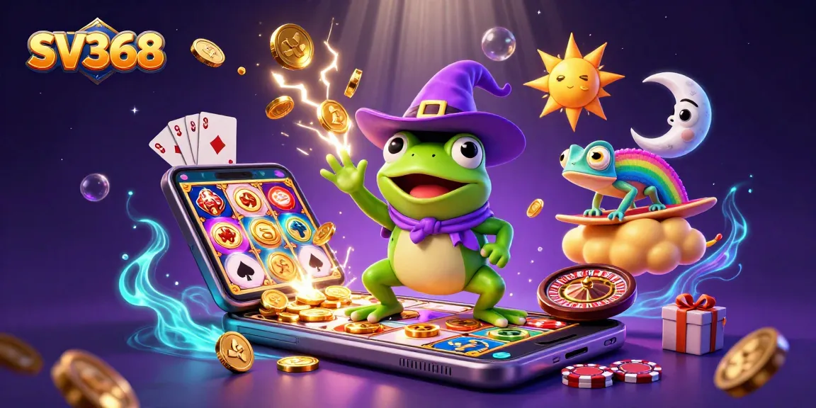 Win big with SV368 while enjoying a magical storm of gold coins and dynamic casino gameplay.