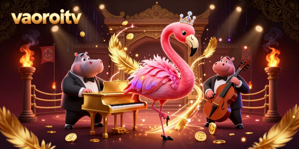 Experience the thrill with vaoroitv's vibrant casino scene of lively characters and dynamic elements.