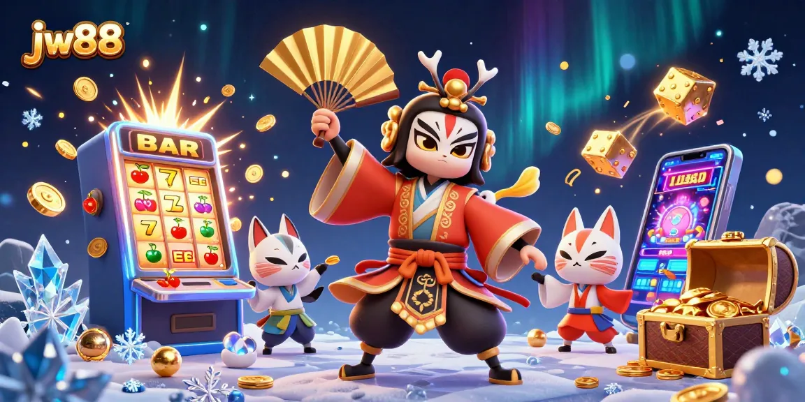 Experience thrilling jackpots at jw88 with visually stunning 3D illustrations of dynamic casino games.