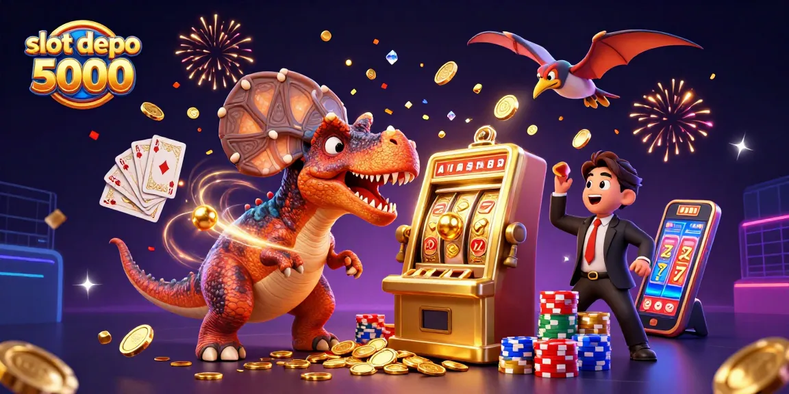 Engage with thrilling jackpots at slot depo 5000 as vibrant characters battle for golden coins and wins!