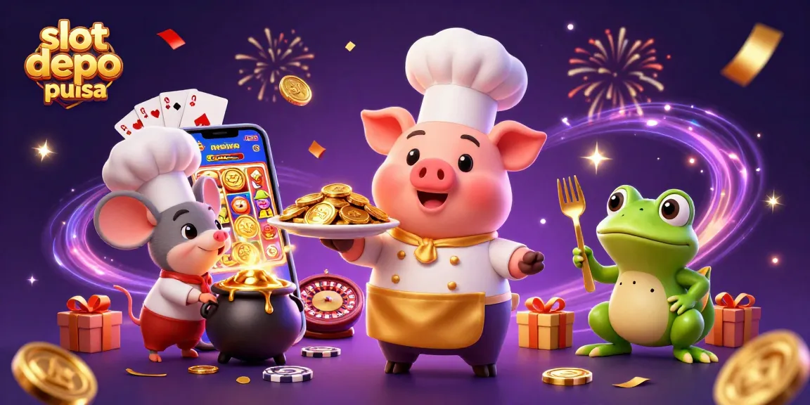 Menangkan jackpot di slot depo pulsa dengan 5 ribu tanpa potongan, meriahkan permainanmu!