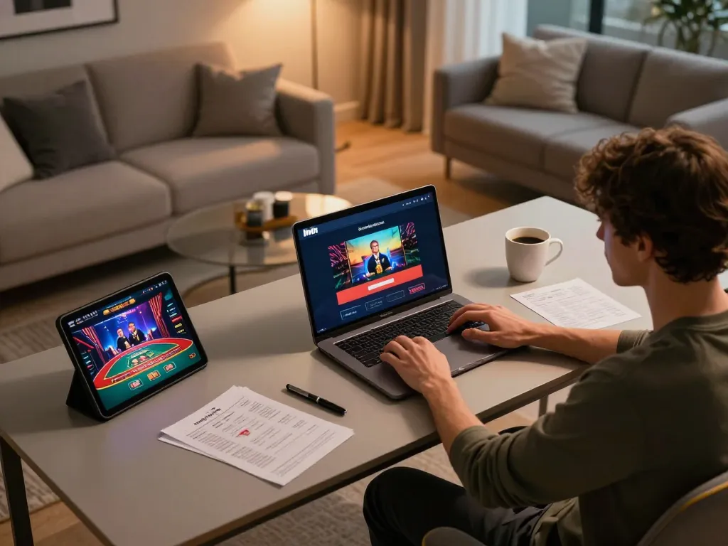Experience llwin Download in a dynamic online gaming setup at home, engaging players and strategic notes