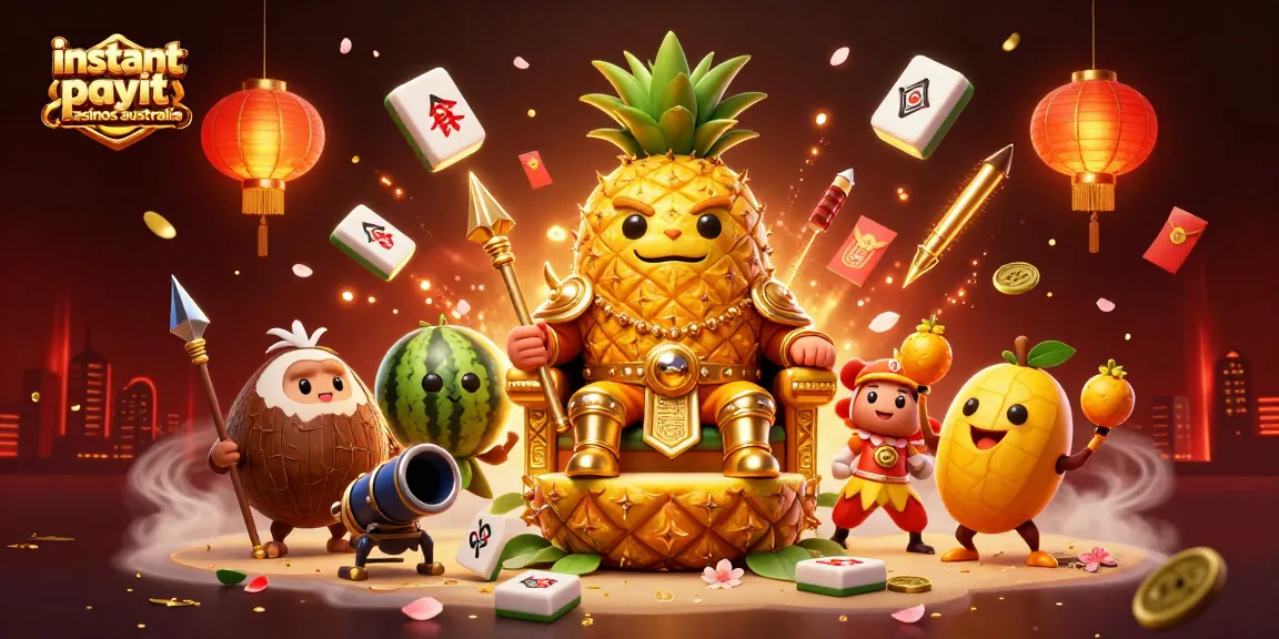 Experience instant payout casinos australia with vibrant 3D characters and dynamic gaming elements.