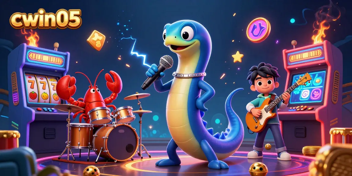 Engage with cwin05 in an exciting underwater casino showing vibrant creatures performing and vibrant gaming elements.