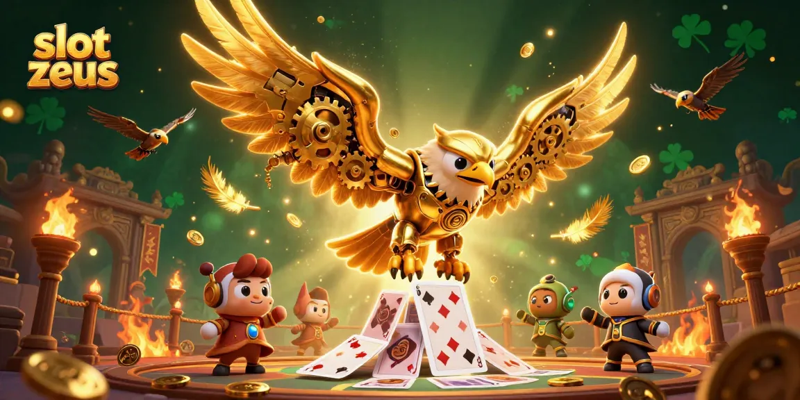 Spin your luck with slot zeus and feel the excitement in this dynamic, vibrant casino scene.
