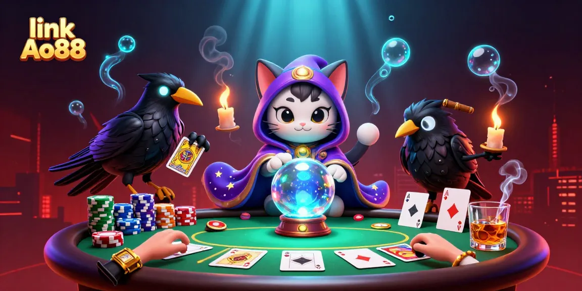 Engage with thrilling gameplay at link Ao88, set amidst a vibrant casino atmosphere.