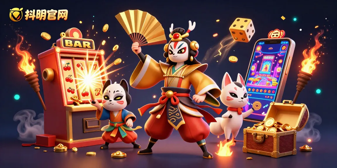Engage with 抖阴官网's interactive experience through dynamic casino-themed illustrations.