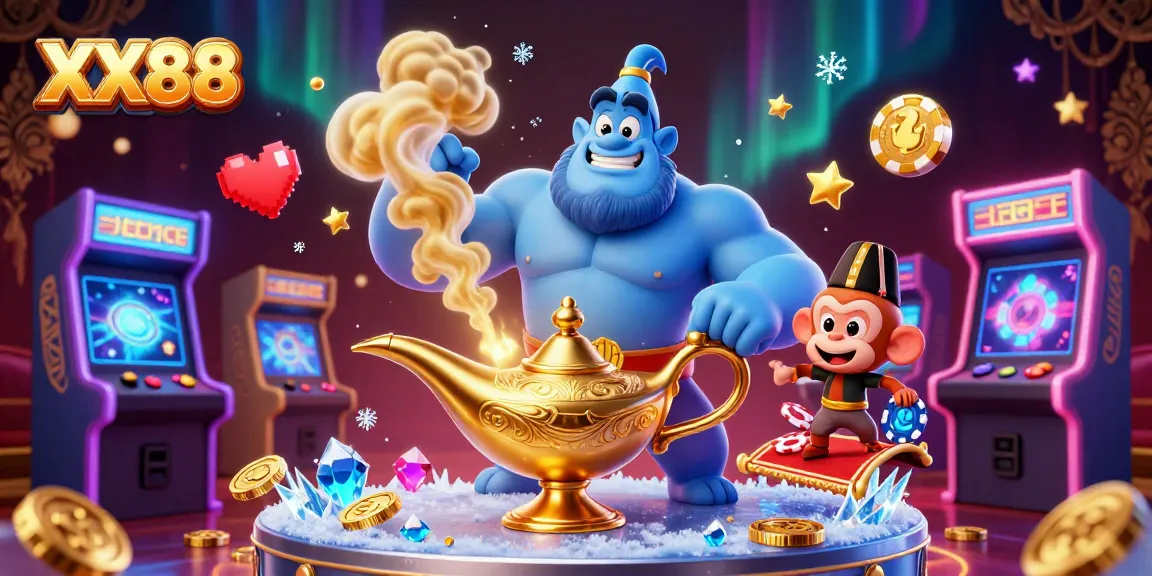 Experience exciting gameplay at XX88 with vibrant casino characters and game elements.