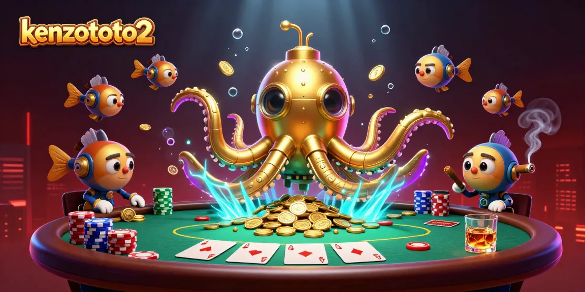 Permainan seru di kenzototo2 dengan kombinasi karakter kartun 3D dan elemen kasino yang memukau.
