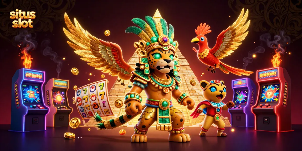 Memenangkan jackpot di situs slot dengan simbol keberuntungan dan permainan yang menarik.