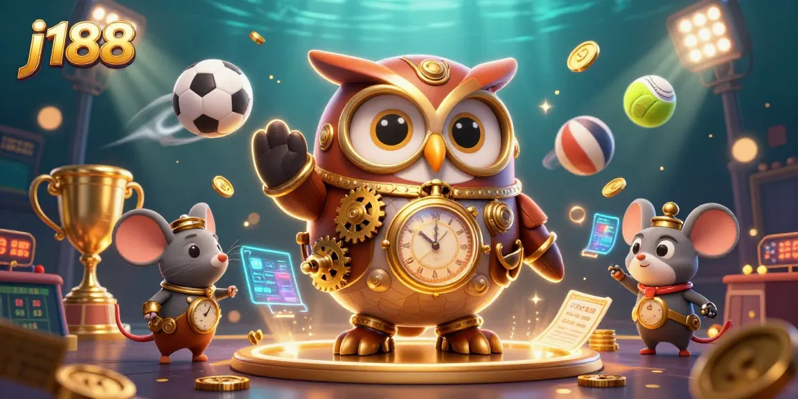 Experience thrilling gaming action at j188 with a dynamic scene featuring unique casino elements.