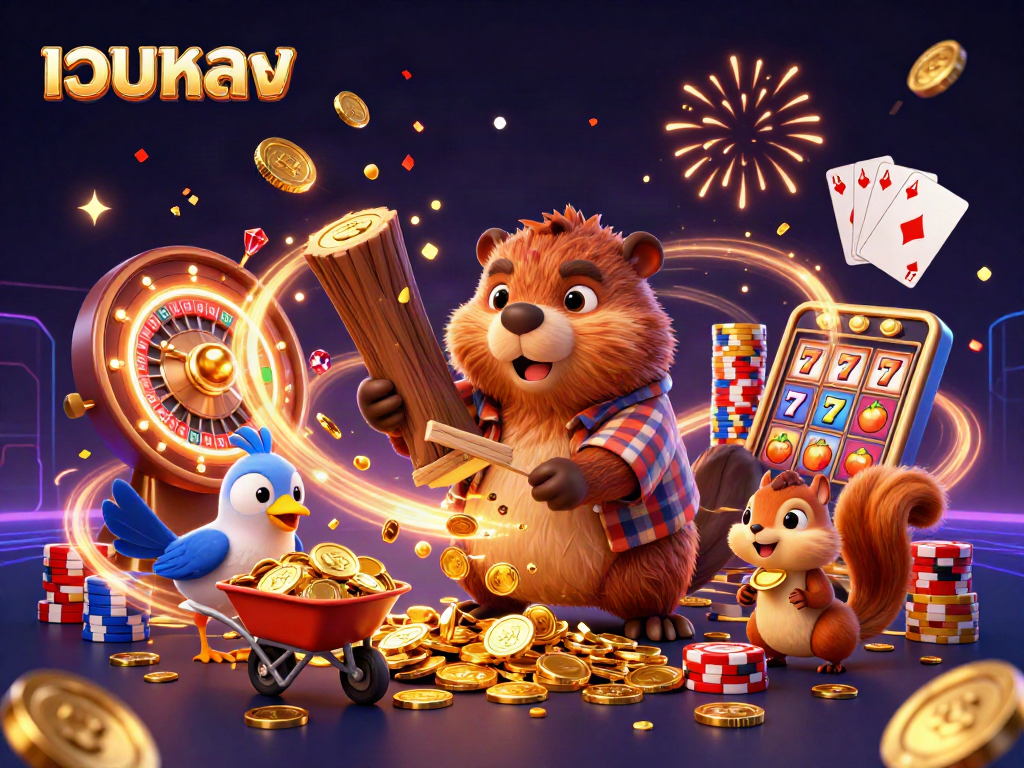Engage with เว็บตรง for thrilling gameplay featuring golden coins, slots, and casino fun.