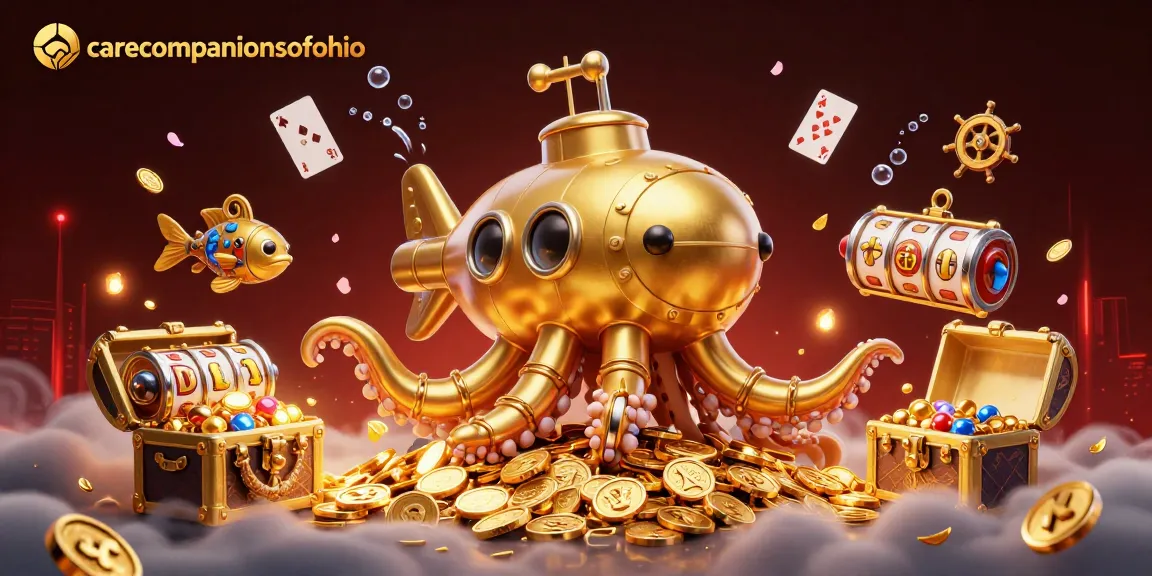 Experience thrilling gaming with carecompanionsofohio's golden kraken and casino treasures.
