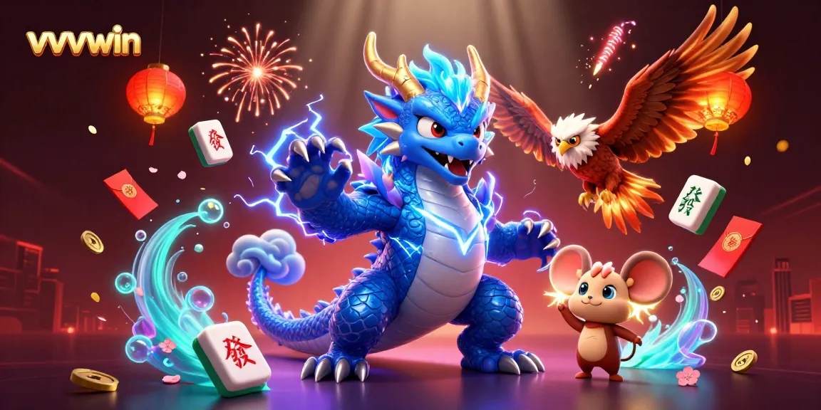 Experience the thrill of gaming with vvvwin's vibrant jackpot illustration showcasing dynamic characters and casino elements.