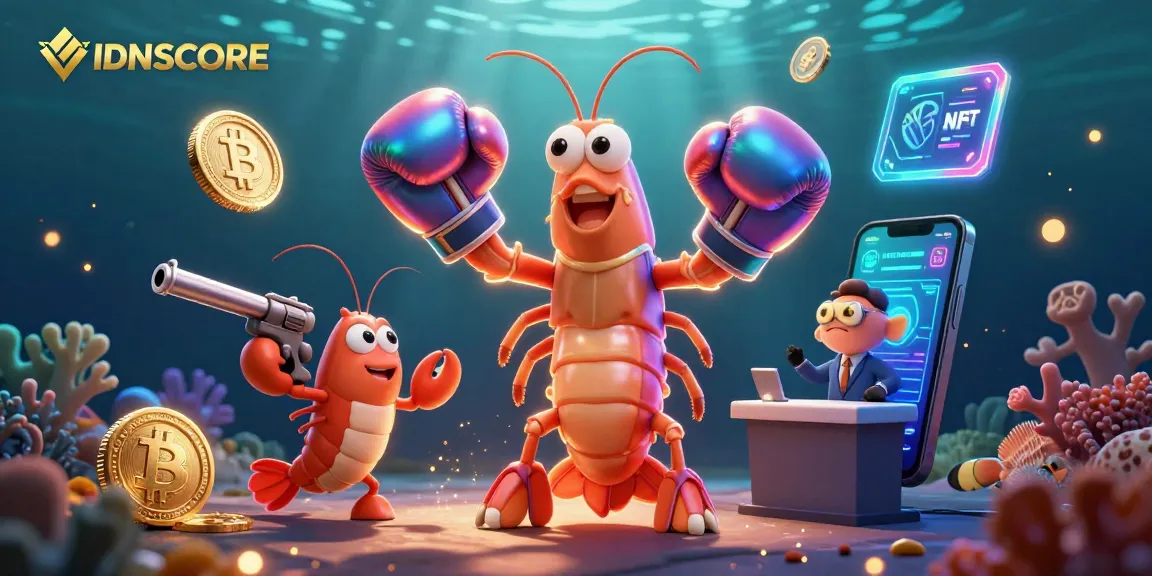 Engage in thrilling gaming experiences with IDNSCORE, featuring vibrant 3D characters and spectacular casino elements.
