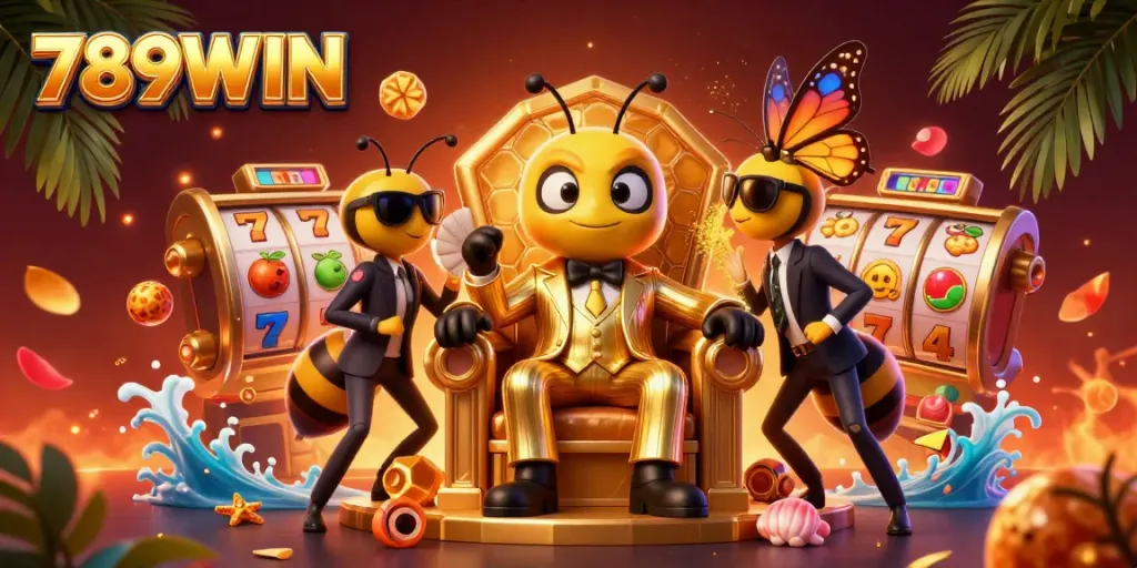 Experience thrilling slots and jackpots at 789WIN with captivating characters and engaging atmosphere.