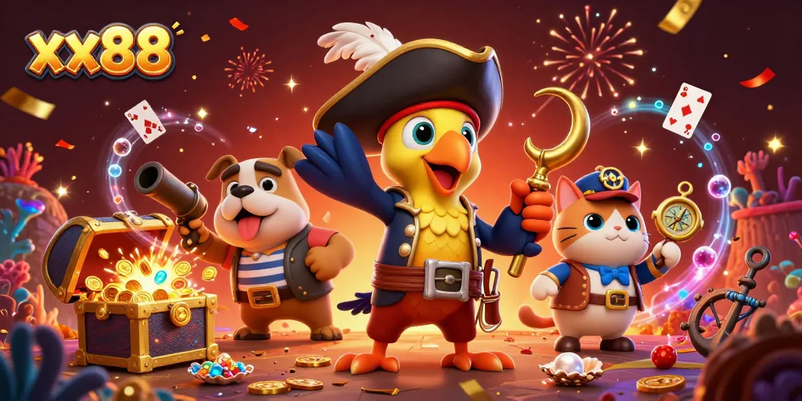Experience the excitement of xx88 with pirate-themed gaming adventures, treasure, and stunning visuals.
