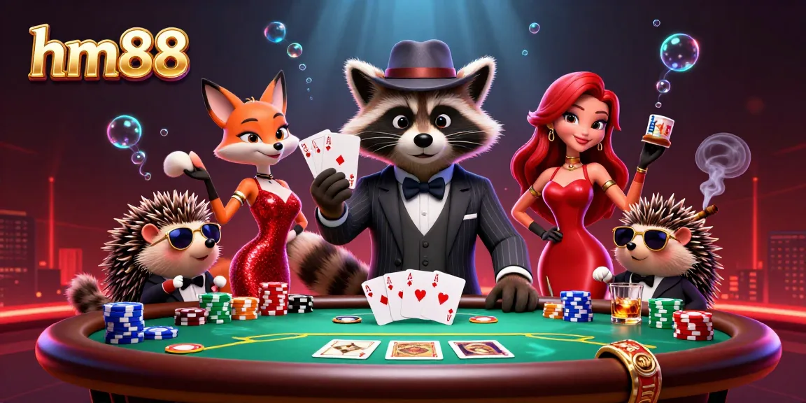 Experience thrilling poker action in hm88 with suave characters and dynamic gaming atmosphere.