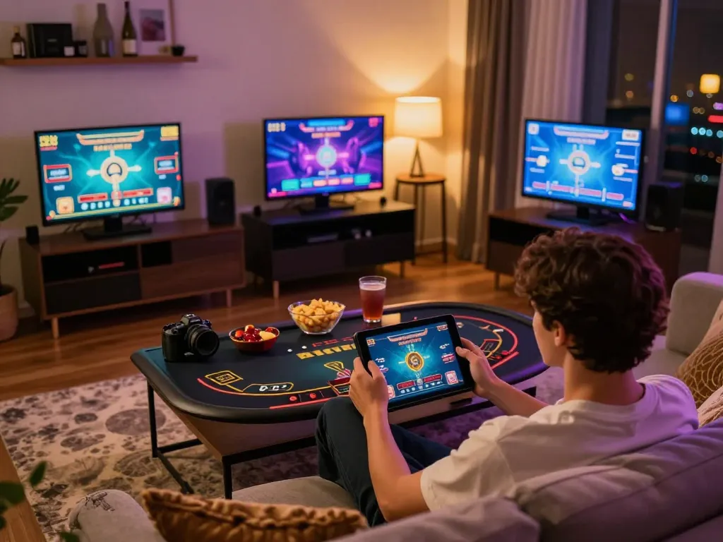 Player engaging in live dealer blackjack game on RR88's casino app, showcasing strategic gameplay.