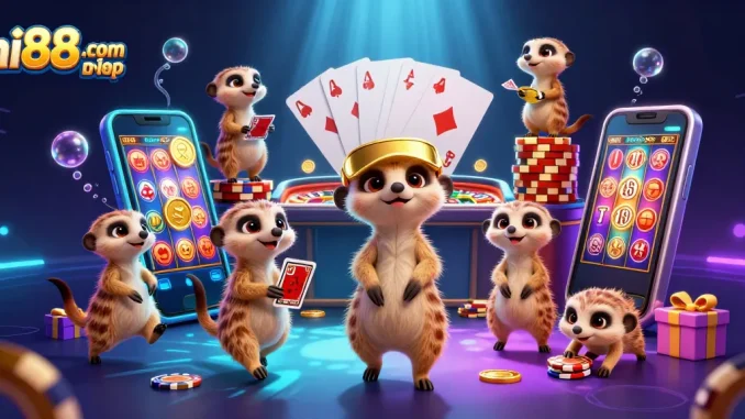 Join the excitement at hi88.com đăng nhập, where meerkats run a vibrant casino with thrilling games.