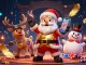 Spin for wins at Sunwin with Santa, his reindeer dealer, and a poker chip snowman!