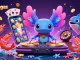 Crazyvegas showcases a vibrant underwater DJ scene with slot games and colorful characters excitedly creating gaming energy.
