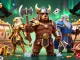 Engage in thrilling gameplay on oppa86 login with vibrant characters and glittering casino elements.