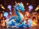 Bet on kèo nhà cái with a vibrant 3D illustration featuring a water dragon, seahorse knight, and jellyfish in a casino setting.