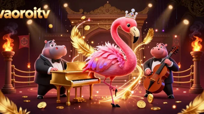 Experience the thrill with vaoroitv's vibrant casino scene of lively characters and dynamic elements.
