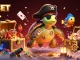 Experience F8BET's thrilling 3D treasure scene with characters amidst casino elements and vibrant underwater graphics.