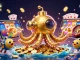 Experience thrilling wins at slot 5k with our fantastical underwater casino illustration.