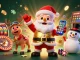 Experience excitement with HOKI368, where Santa and friends celebrate jackpot slots in style!