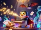 Experience da88 fun with a captivating 3D casino scene showcasing animated characters and vibrant gaming elements.