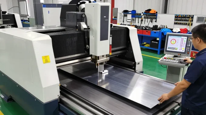 High-precision CNC press brake machine for sale, showcasing advanced technology in metal bending, automation, and robust manufacturing processes.