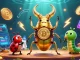 Engage in exciting gameplay with sc88 as a golden stag beetle takes on challenges in a vibrant casino world.