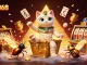 Experience HOKI368's thrilling gaming adventure with vibrant casino elements and characters in a dynamic 3D scene.