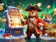 Play exciting slots with slot deposit 5000 on a vibrant, dynamic casino scene filled with colorful elements.
