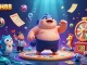Experience excitement with IDCASH88 in this lively 3D illustration of underwater lottery fun.