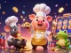 Join the action with j188 in a vibrant casino scene featuring a chef pig, sous-chef mouse, and critic frog.