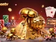 luongsontv showcases a cartoon beetle scene with sports balls and vibrant casino elements.