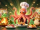 C168 offers an exciting online casino atmosphere with slot games and characters engaging in gaming adventures.