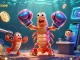 Engage in thrilling gaming experiences with IDNSCORE, featuring vibrant 3D characters and spectacular casino elements.