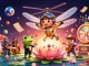 Experience thrilling sc88 action at a vibrant lily pad casino with unique characters and lively atmosphere.
