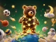 Experience socolive with a vibrant sports scene showcasing a constellation bear scooping coins amidst dynamic betting elements.